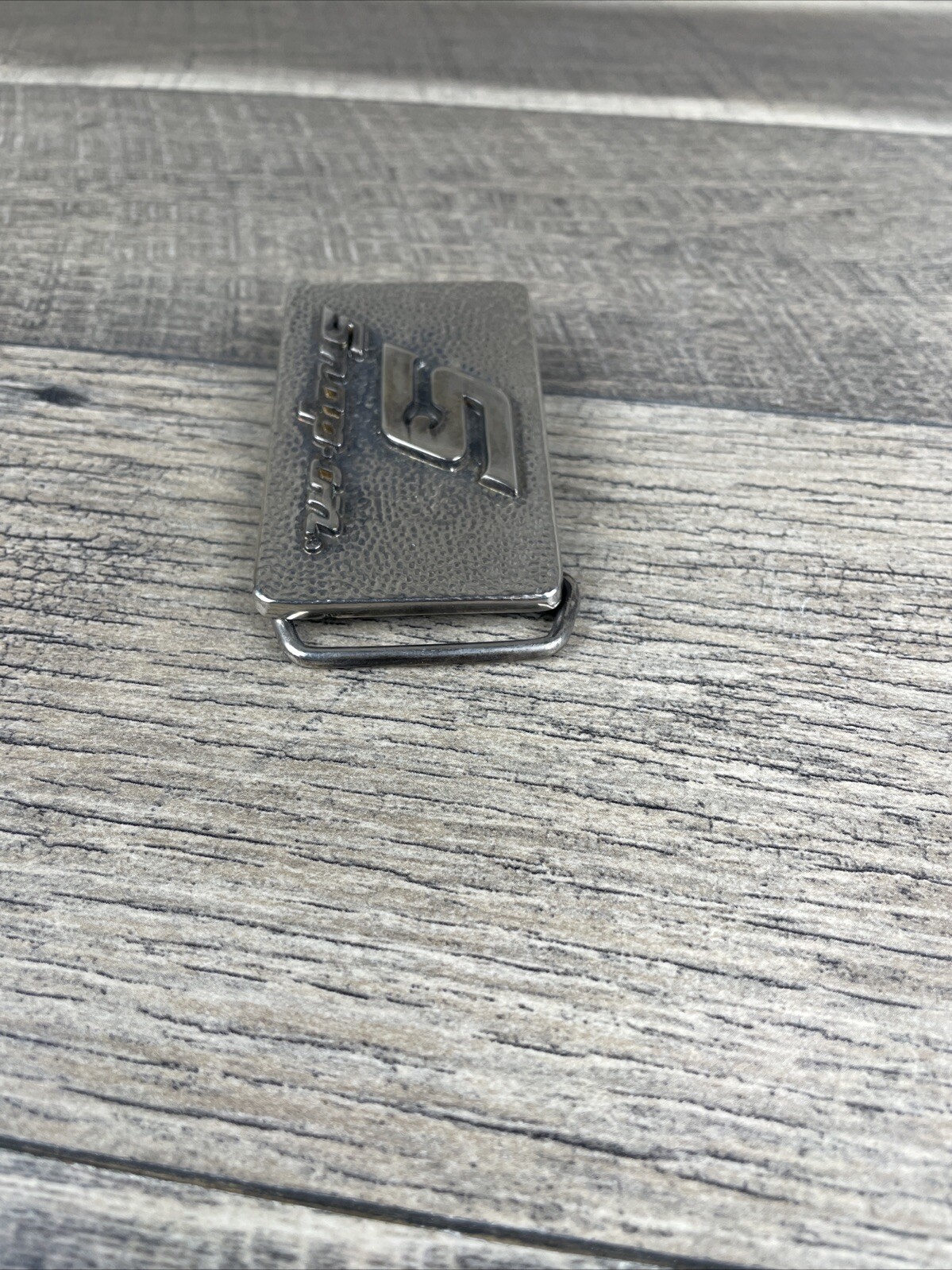 Snap On Tools Chrome Plated Brass Belt Buckle – BTS Solid Brass🔆MADE USA🔆