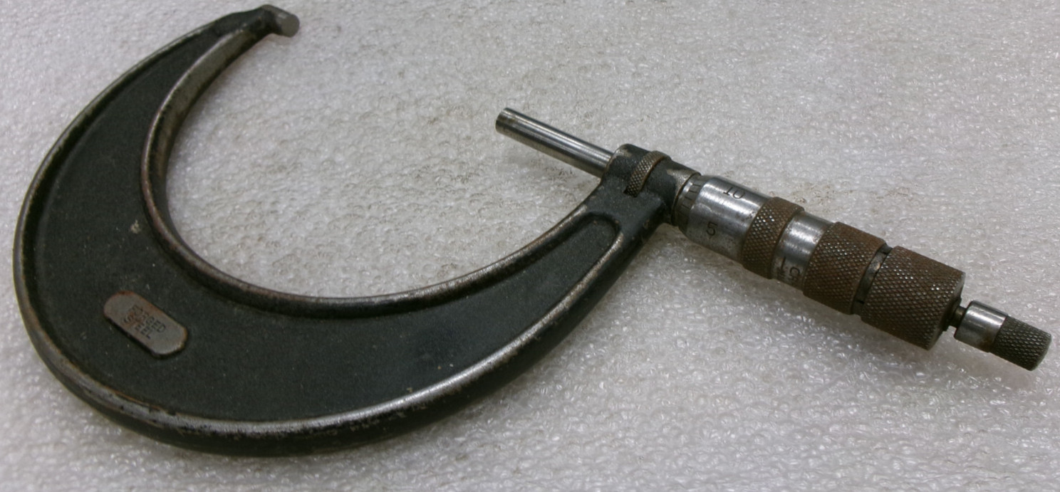 CRAFTSMAN OUTSIDE MICROMETER 3-4″ USED USA #375o