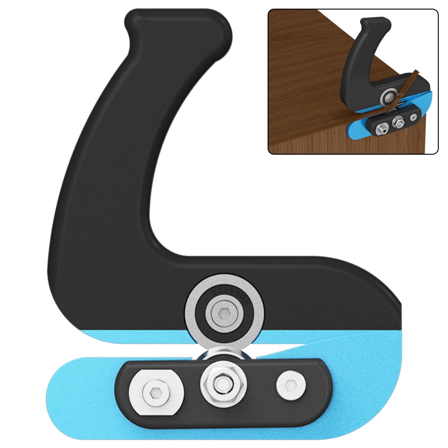 Edge Banding Trimmer Tool Dual Offset Bearings Manual Cutter 0.3mm-2.5mm PVC