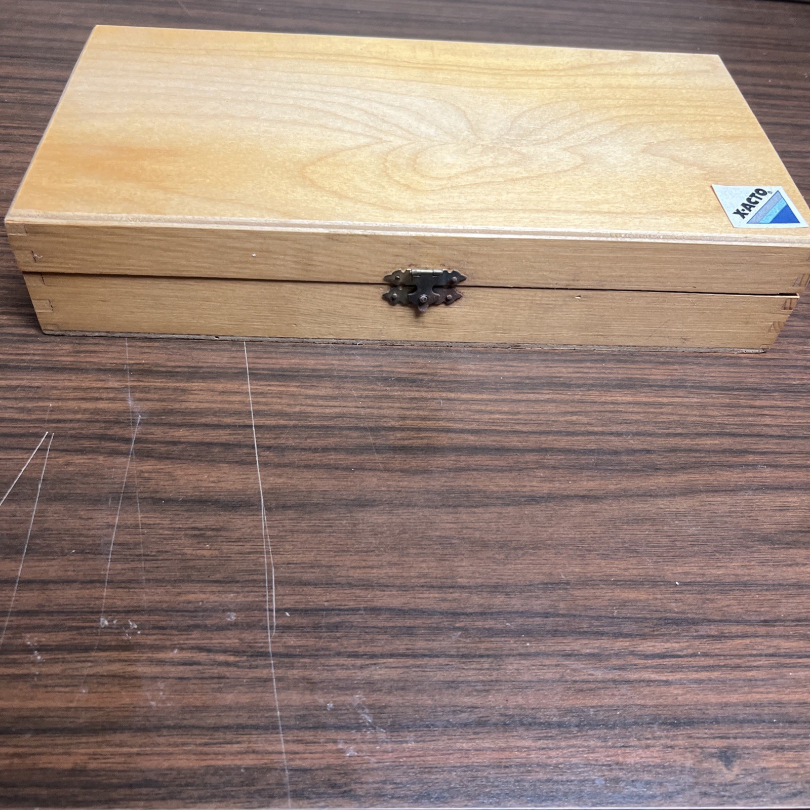 Complete Vintage X-Acto Deluxe Craft Tool Set in Wooden Box – w/ Bulk-Pak Blades