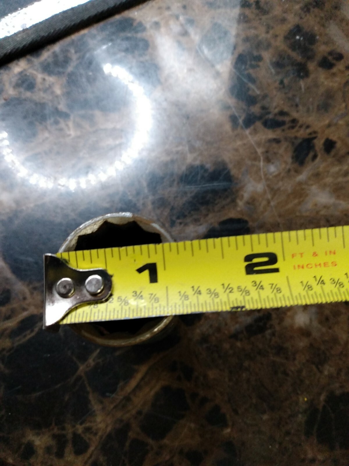 Powr-Kraft 7/8” socket. (Cm)