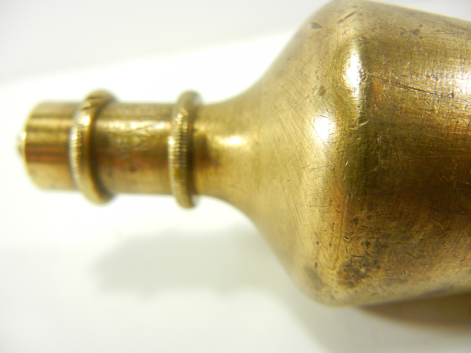 Vintage General Hardware Mfg Co N.Y. No. 800 16 oz Brass Plumb Bob Tool USA J253