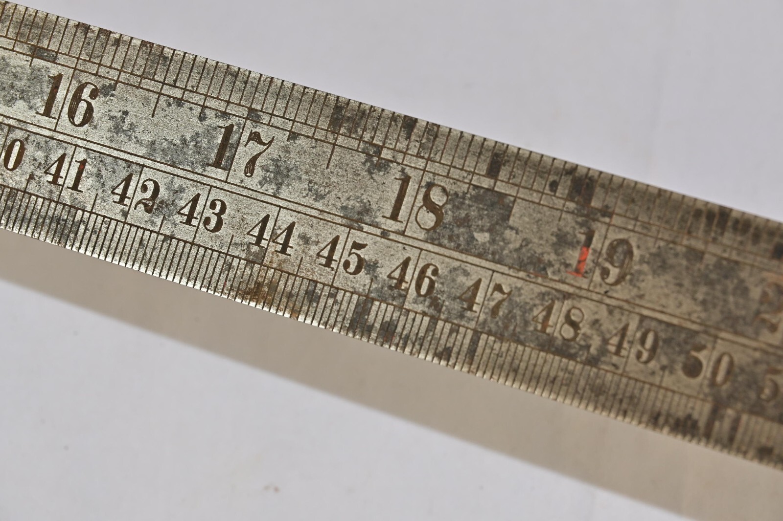 Single and Double Contraction 24″ Ruler No 23 by J Rabone & Sons 1/48 and 1/96