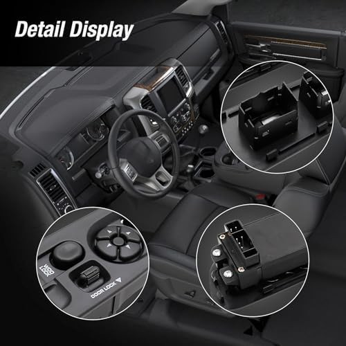 56049805AB Driver Side Master Power Window Switch and Bezel & Passenger Side …