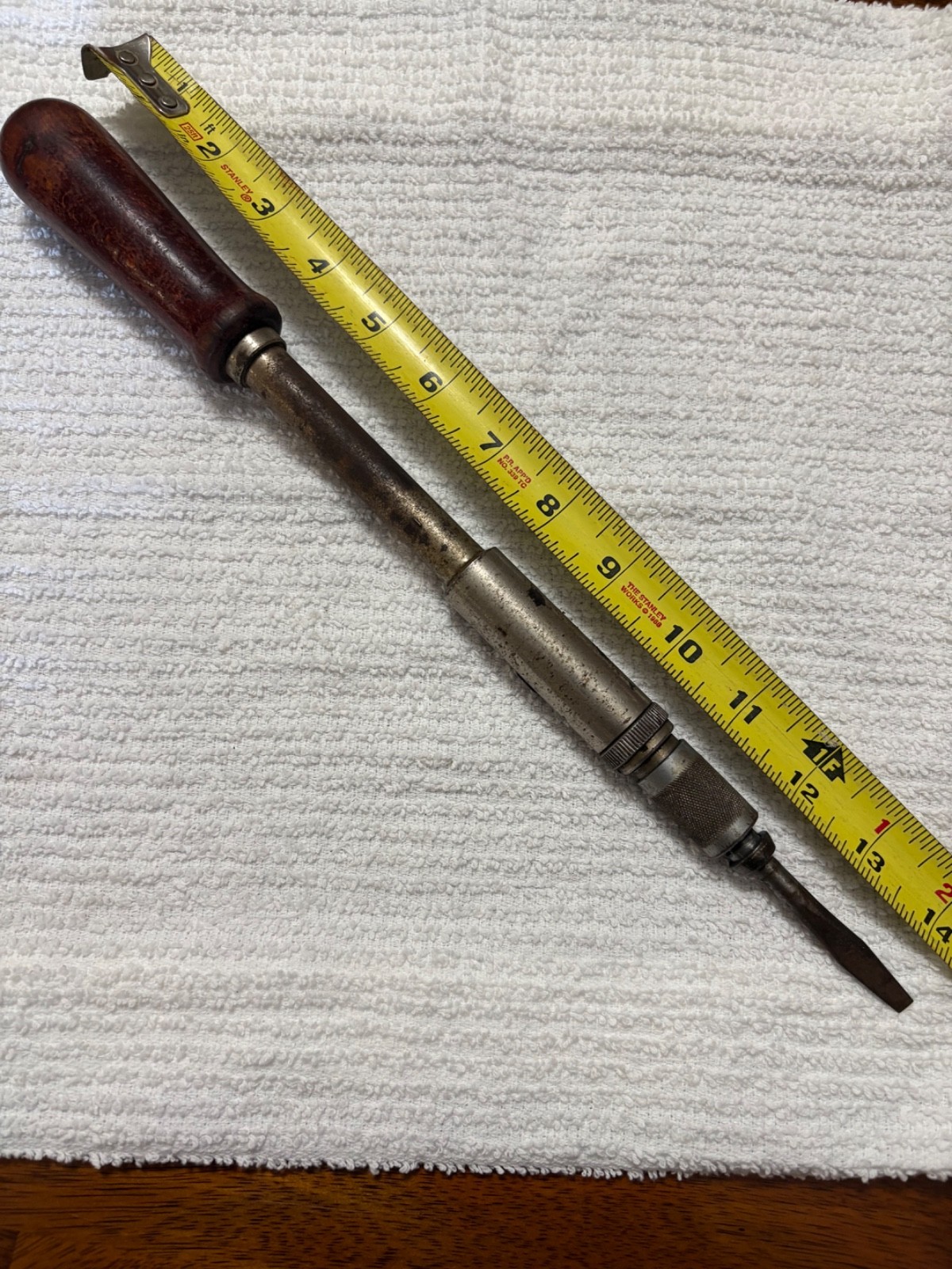 Vintage Germany British Zone Ratcheting Screwdriver