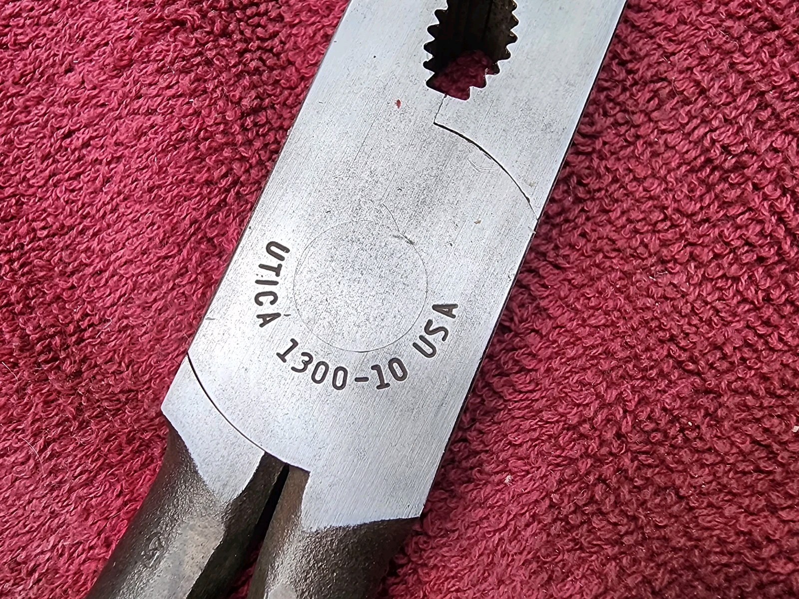 Vintage Utica 1300-10 Gas & Burner Pliers