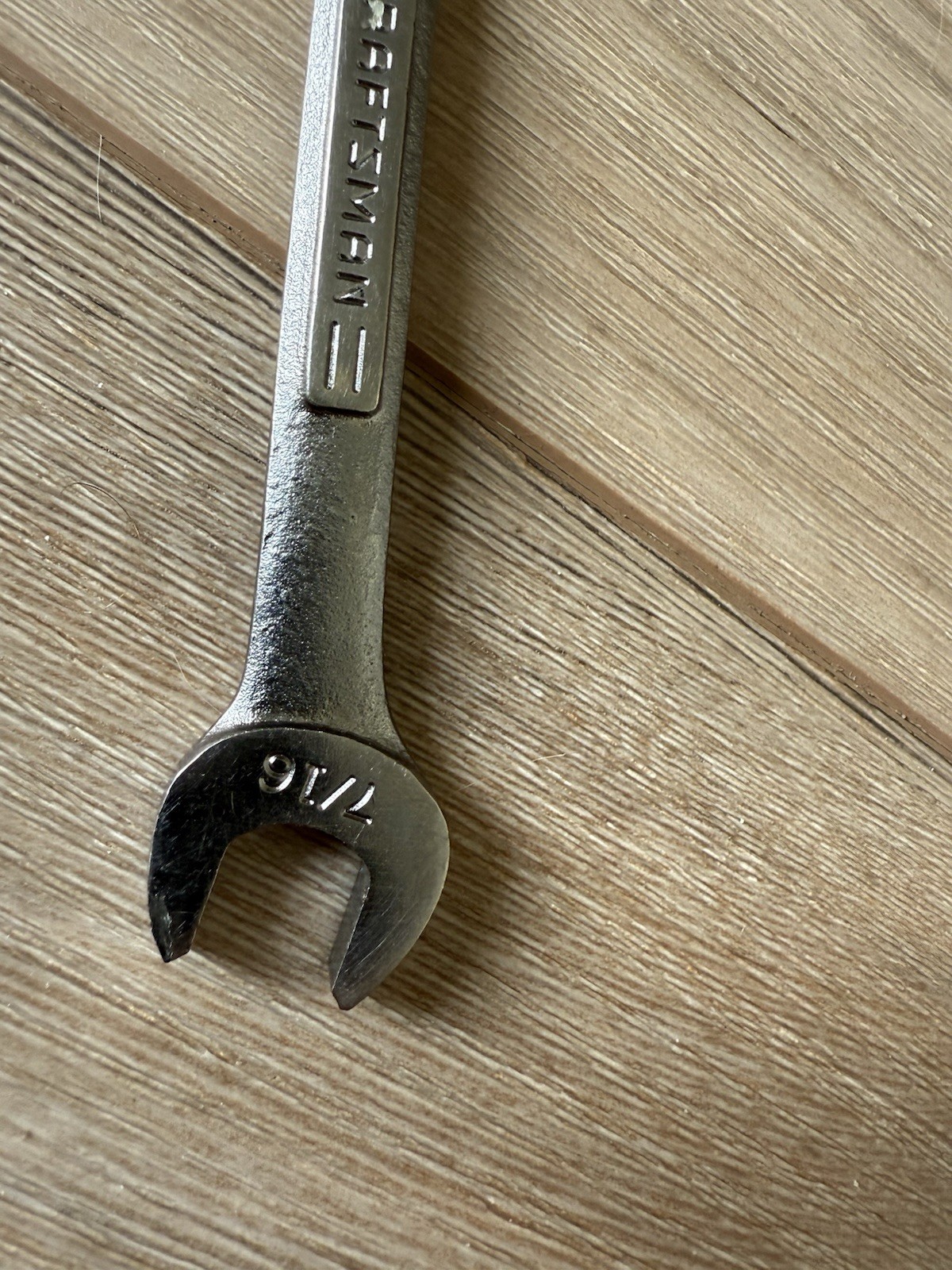 Craftsman 3/8 x 7/16 Open End Wrench Made in USA VV Series