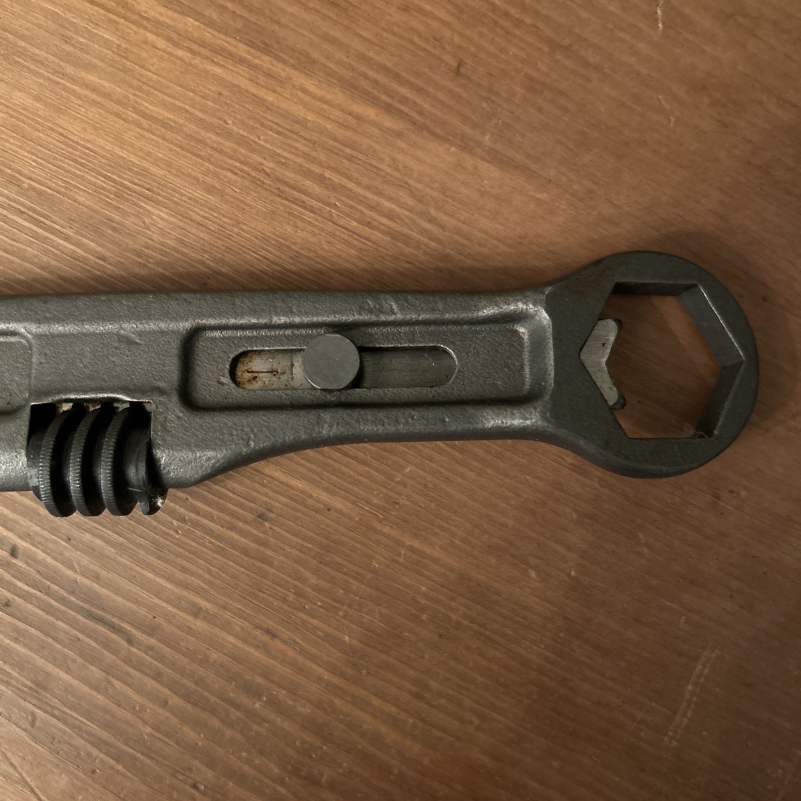 Vintage ESKILSTUNA, Sweden NIC TOOL Double Ended Adjustable Wrench Rare