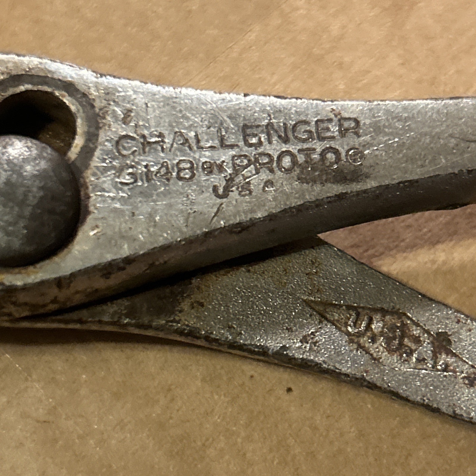 1960s Vintage 8″ Length ** CHALLENGER by PROTO *** Slip Joint Pliers 3148 USA