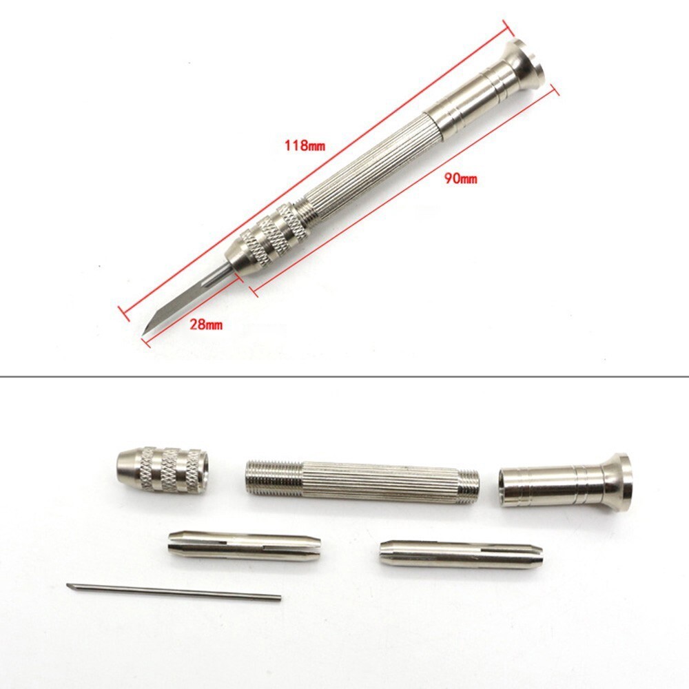 Elements Micro Carving Tool Olive Blade Core Gadget Handmade Oblique Round