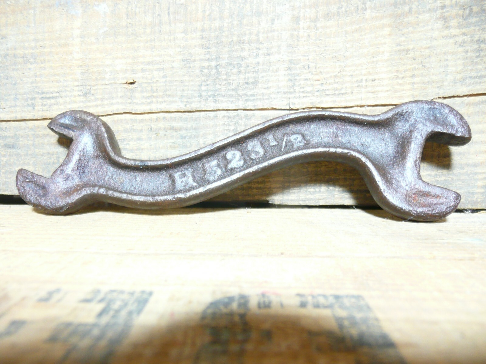 Antique S-Wrench H523 1/2