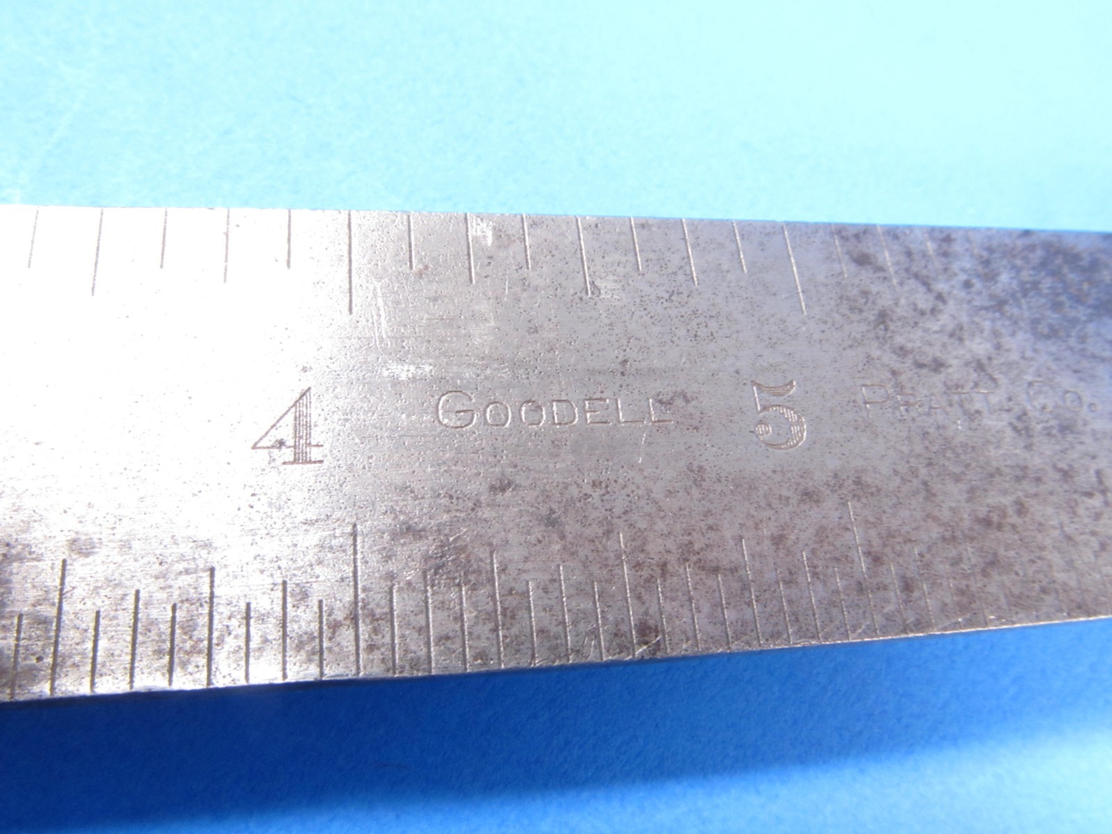 as-is uncommon Goodell-Pratt No 707 combination try & miter square