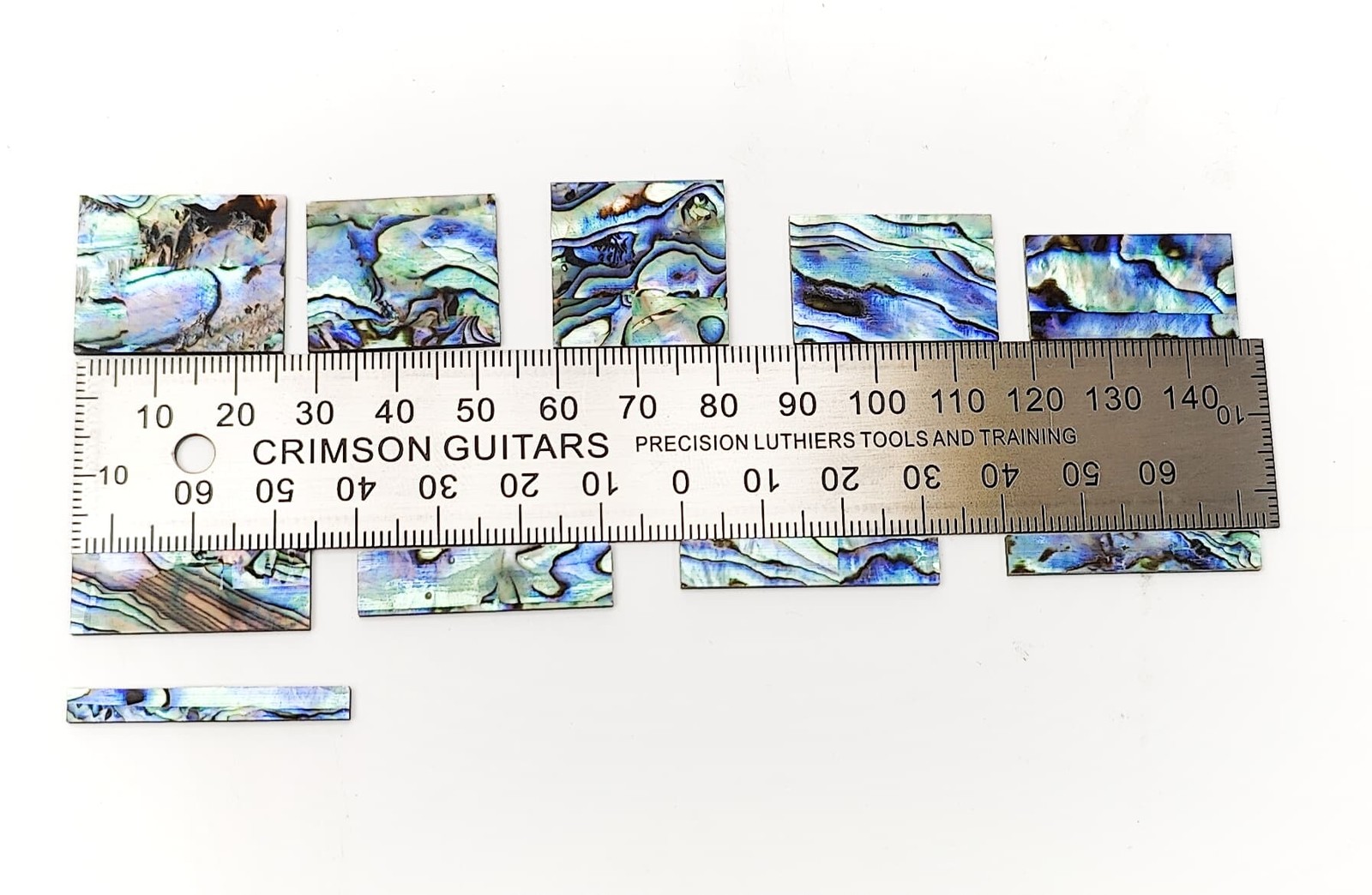 Inlay Set – Blocks – Mother of Pearl, Imitation or Abalone – Set of 10
