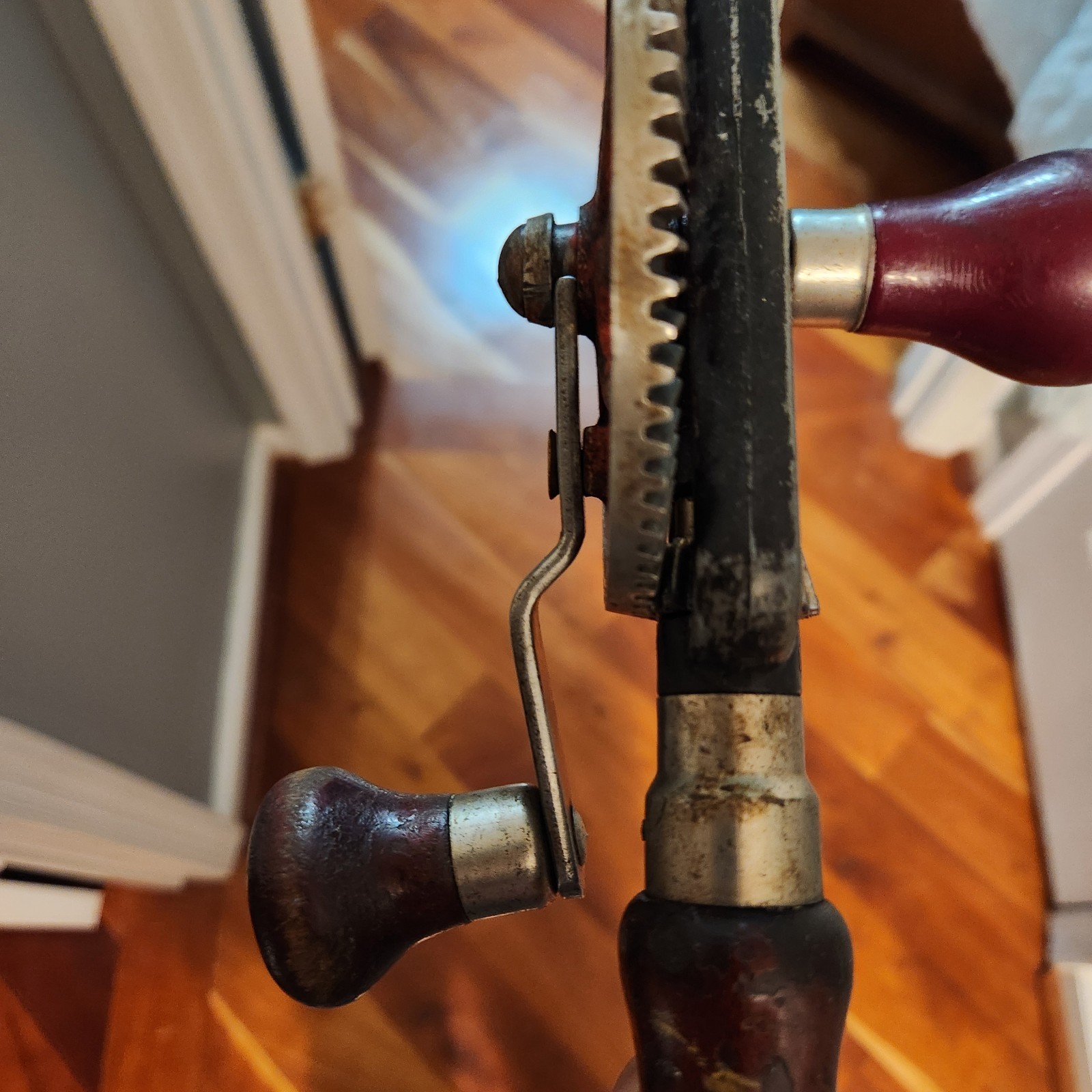 Vintage Millers Falls Co Model No #2A Hand Drill Crank Egg Beater Style