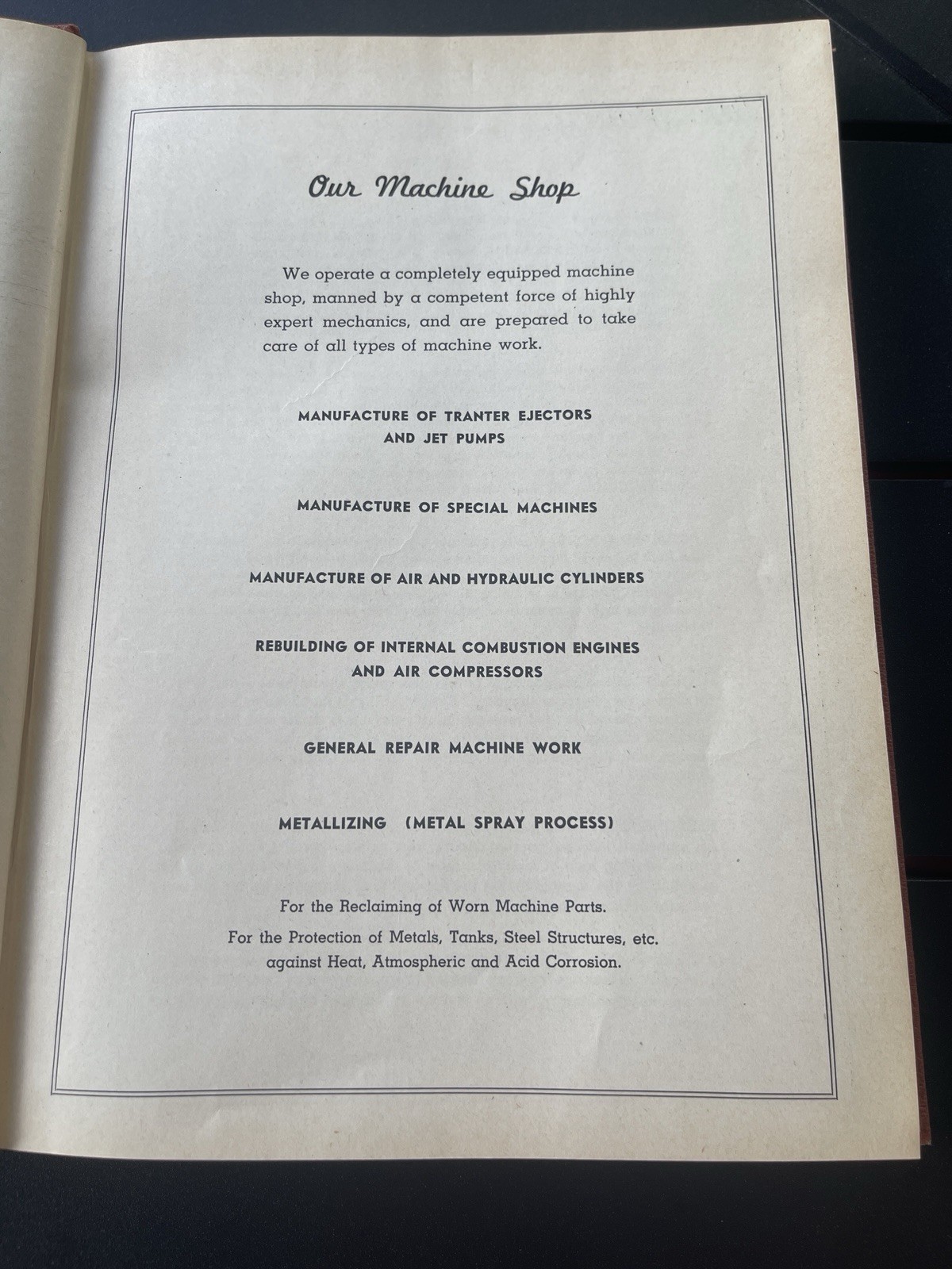 Tranter MFG CO Pumps, Machinery, Shop Equipment Catalog 46 Hardcover Pittsburgh