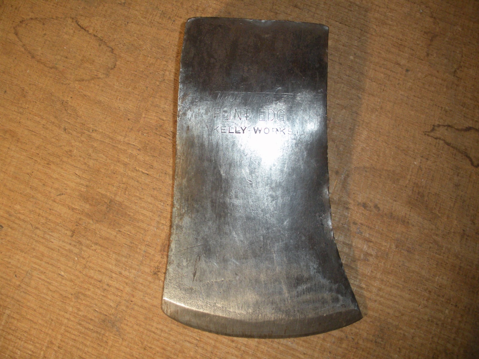Vintage True Temper FLINT EDGE Kelly Works Single Bit Axe Head / 3 Lb. 11 Oz.