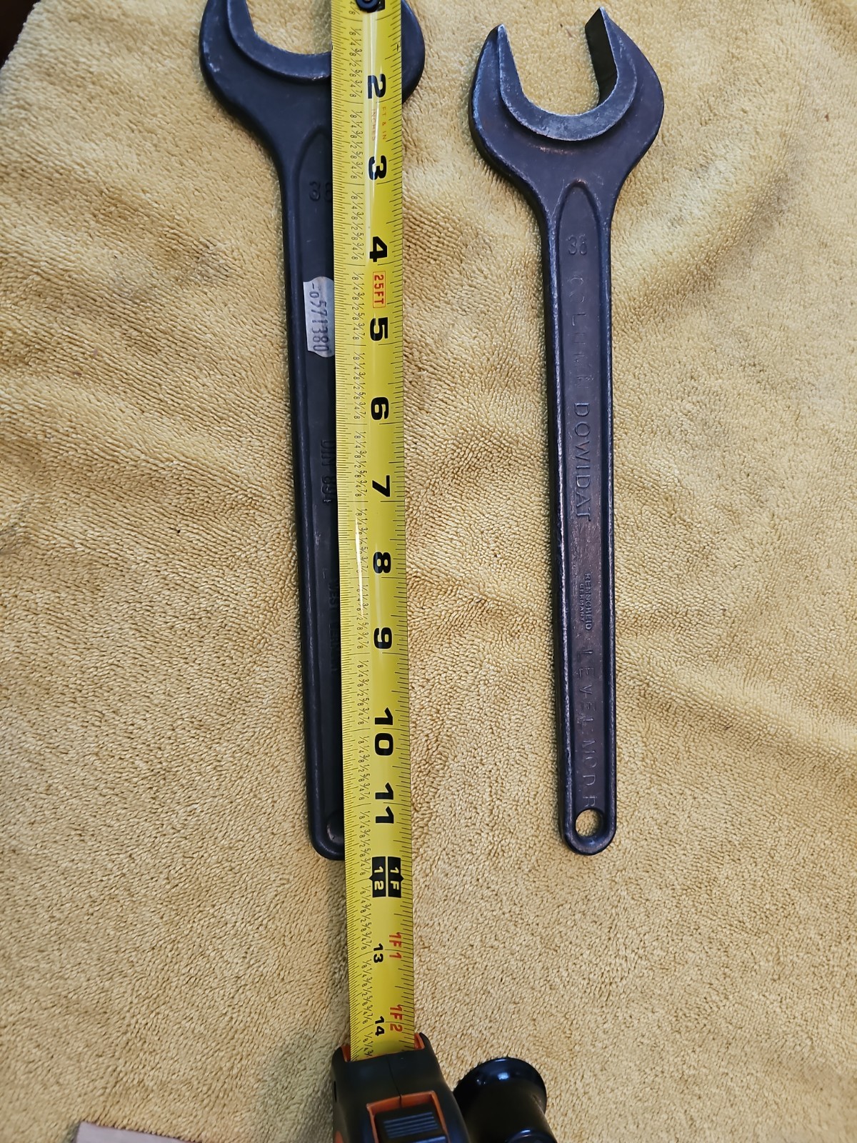 Vintage 36mm Wrenches ,west Germany & Dowidat Din 894 Remschied,Germany
