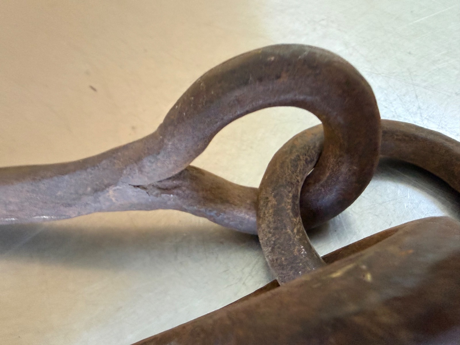 Vintage Fodged Large Heavy Duty Logging Tongs Log Dogs