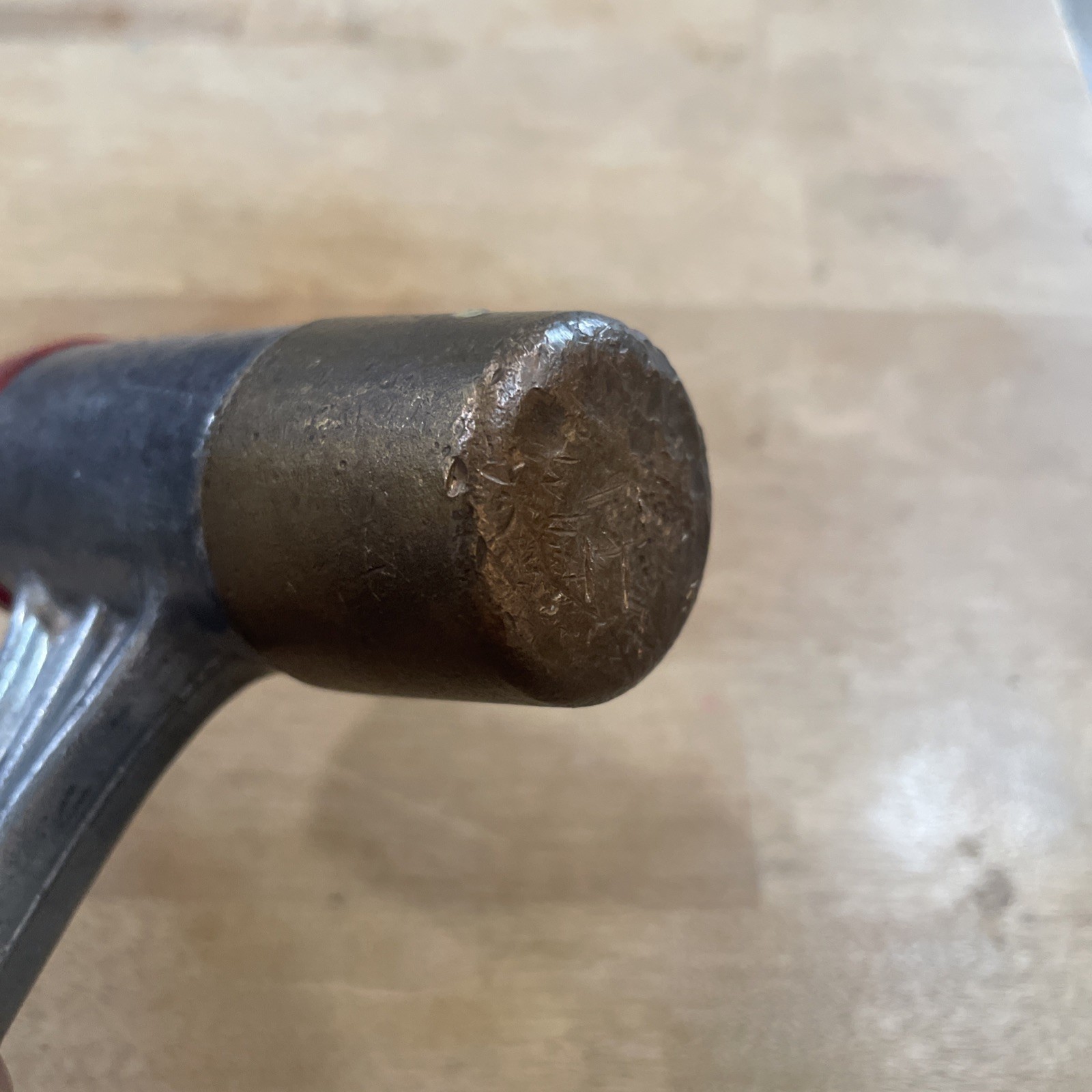 Vintage Safe-T-Grip No. 15 Hammer Ft Worth TX Non Sparking Soft Face
