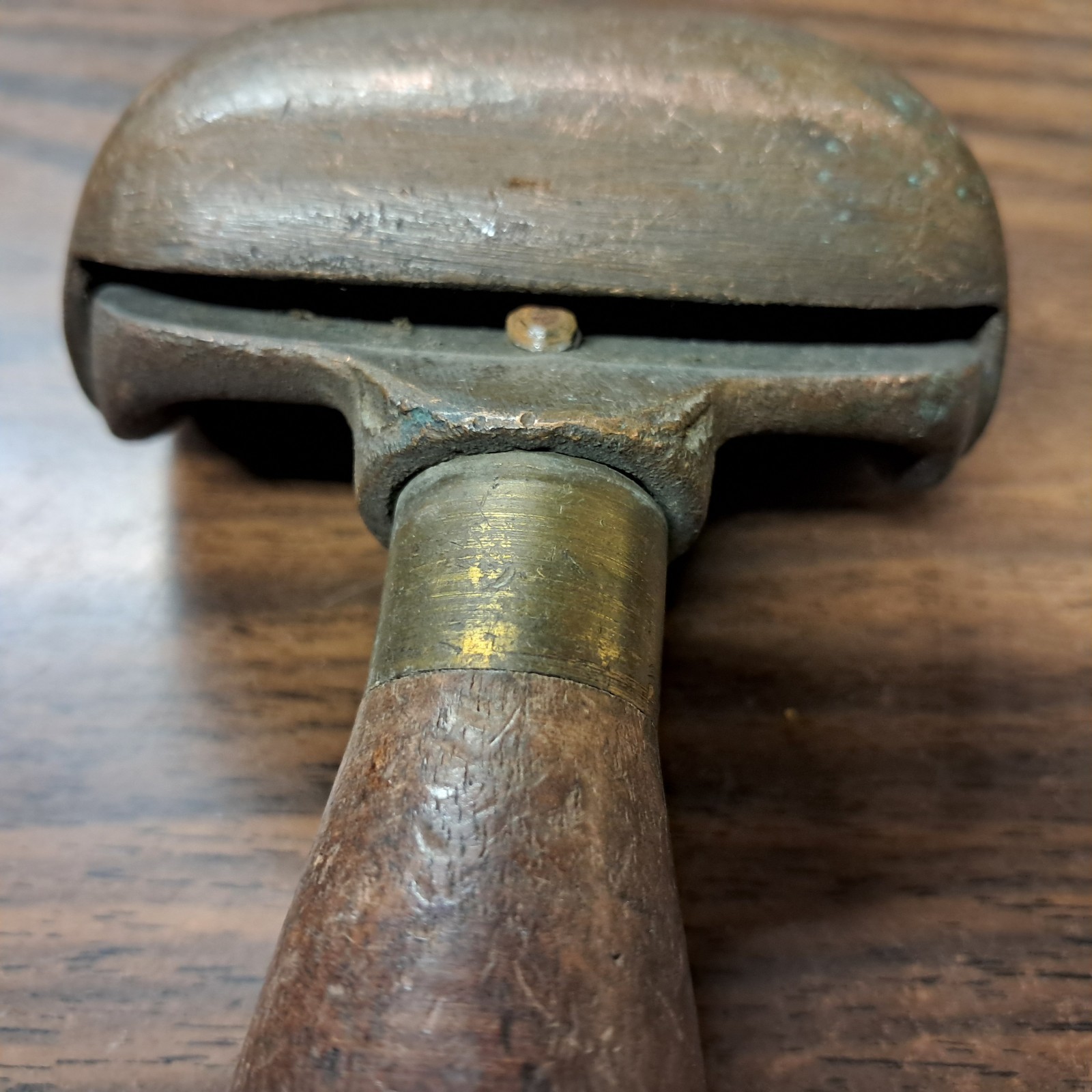 1899 C.L. Britt of Lynn Ma Copper Finish Wood Scraper for Boats & Cabinet Making