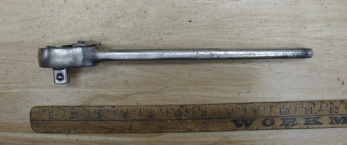 Vntg Billings L8-1410 Lifetime 1/2″ Drive X 10-3/16″ Ratchet Wrench,L@@K & READ!