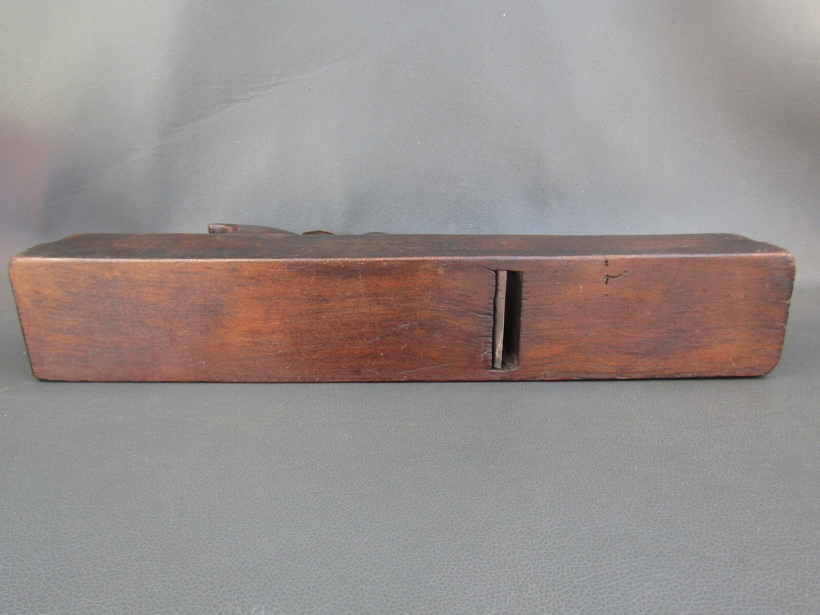 Wooden 16″ jack plane vintage old tool with offset handle