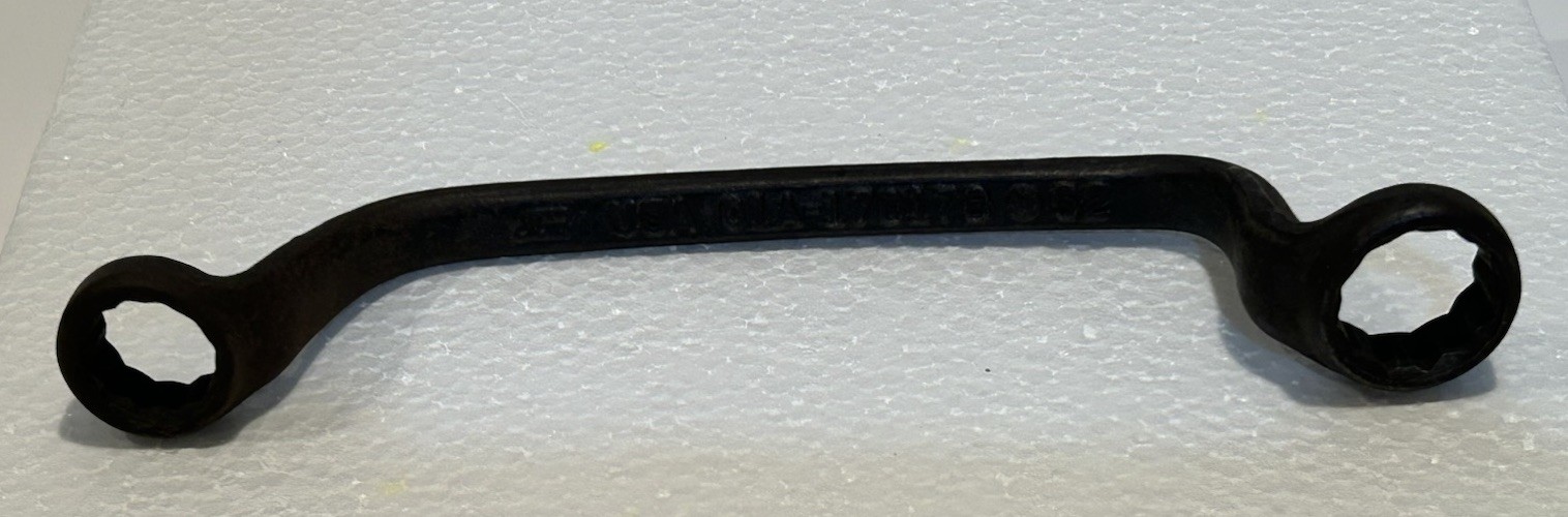 Vtg. Ford Offset Double Box End Tractor Wrench 01A-17017-B Circle M 52