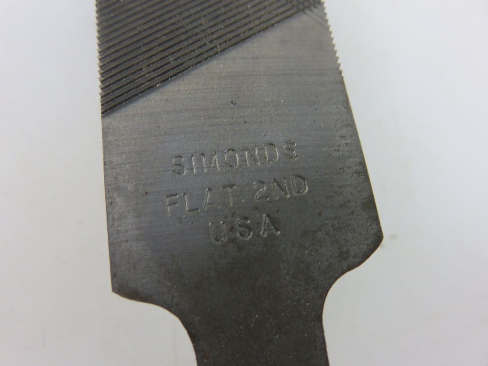 Simonds Flat 2nd & Disston Porter Flat Aluminum Type A 10″ Long 2pc File Set