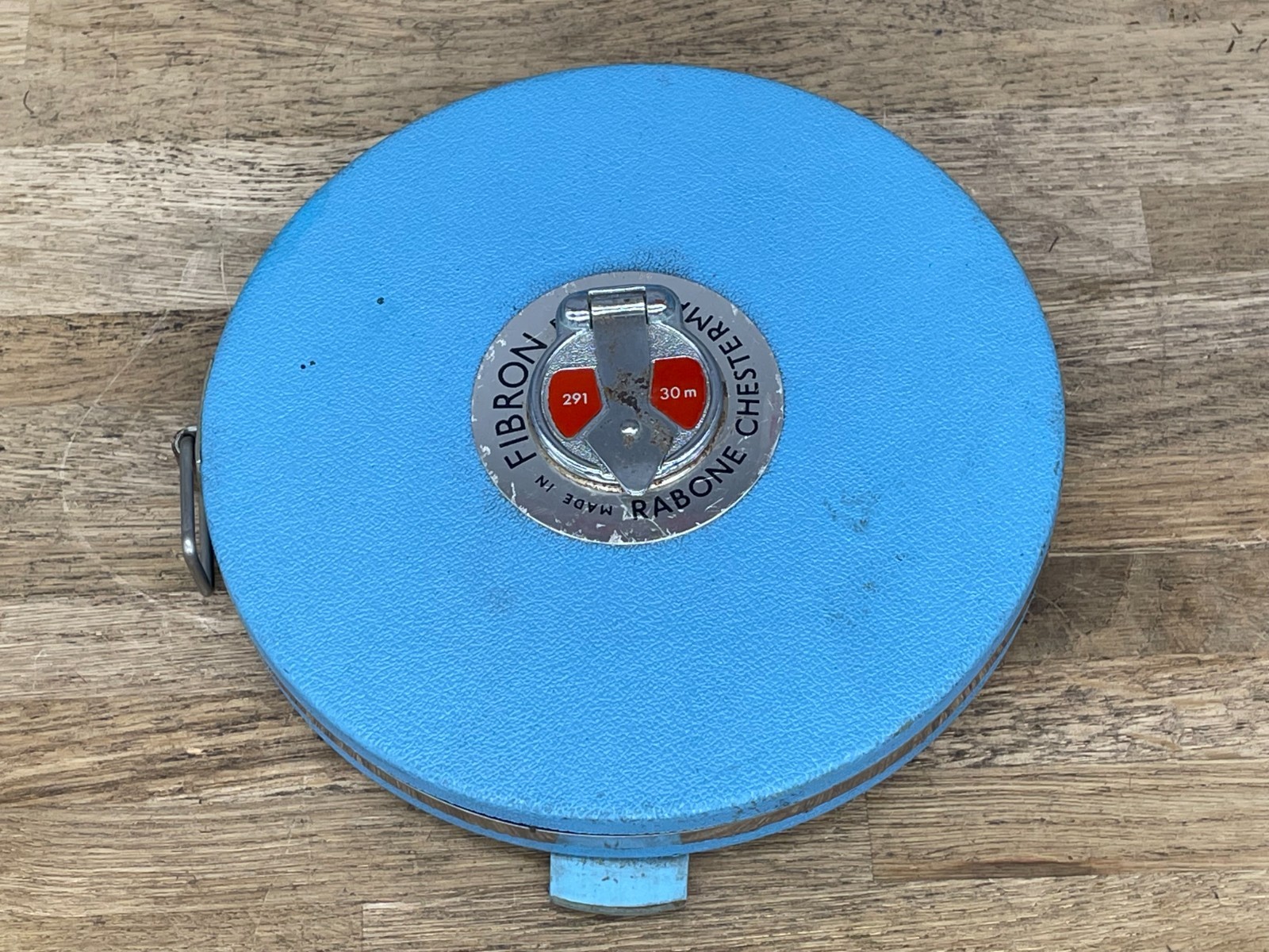 Vintage Rabone Chesterman 291 30m / 100ft Windable Tape Measure Surveyors Tool