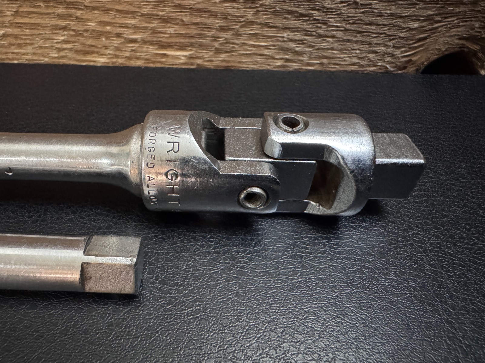 Wright Tools 1/2 Drive Universal Joint Socket 4475 & 5″ Extension 4405 + 3″ 3/8″