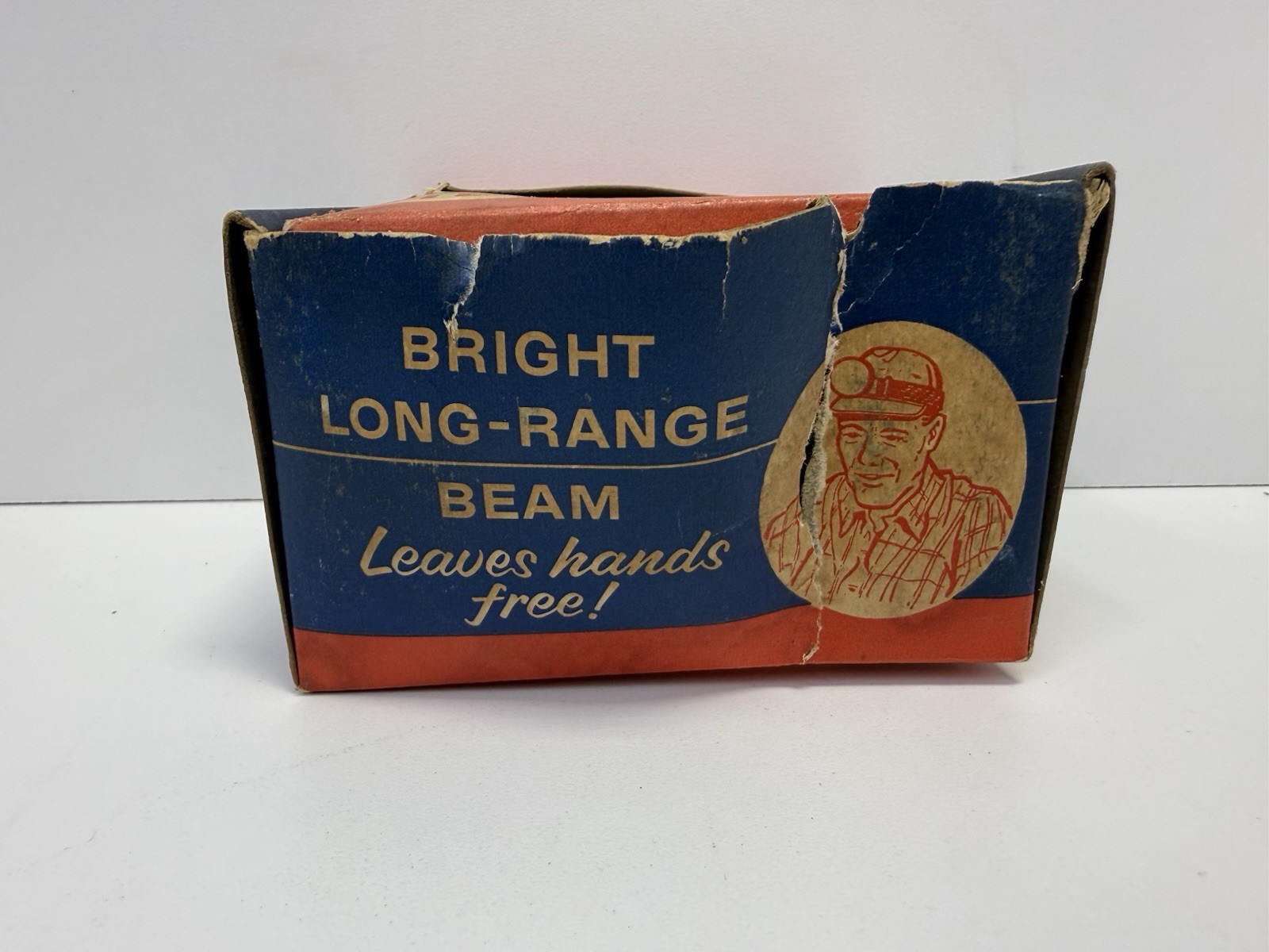 Vintage EveReady Headlight Bright Long Range Beam No34 NOS In Box Rare OldStock