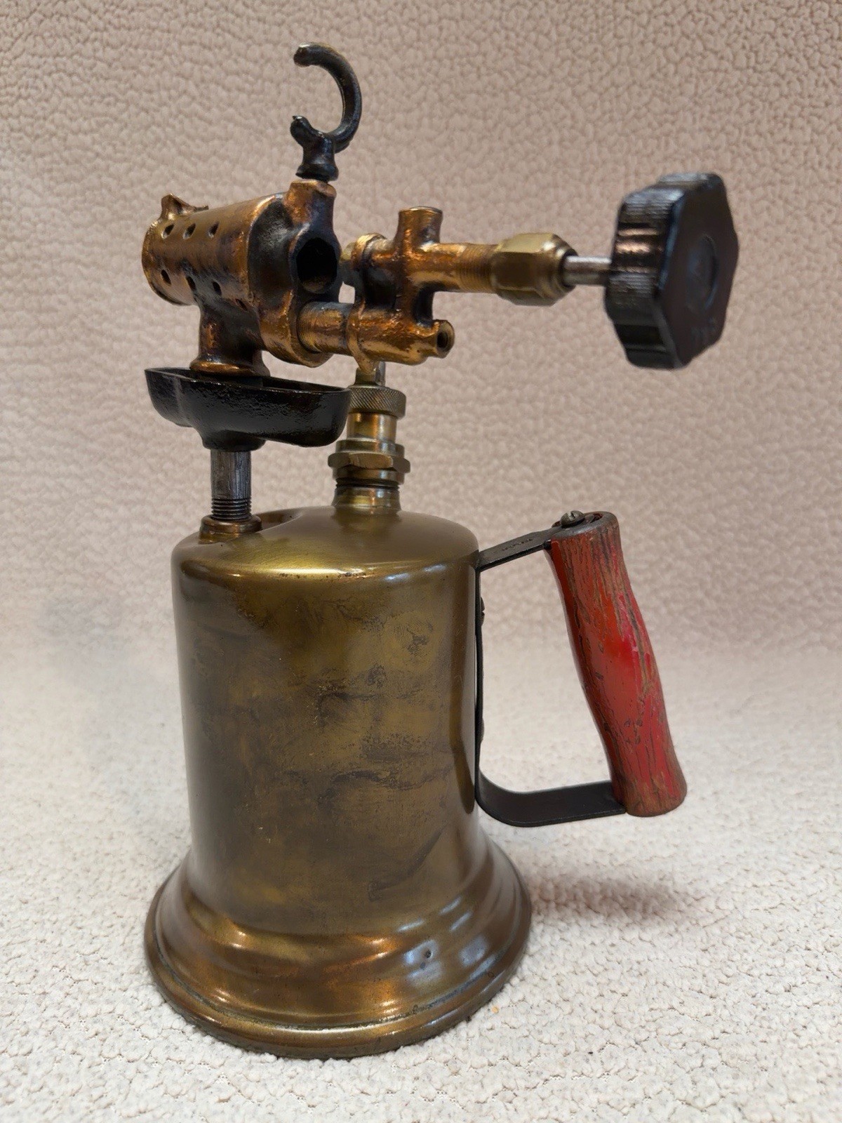 Vintage Clayton & Lambert No. 600A Brass Blow Torch 11.75” USA Untested