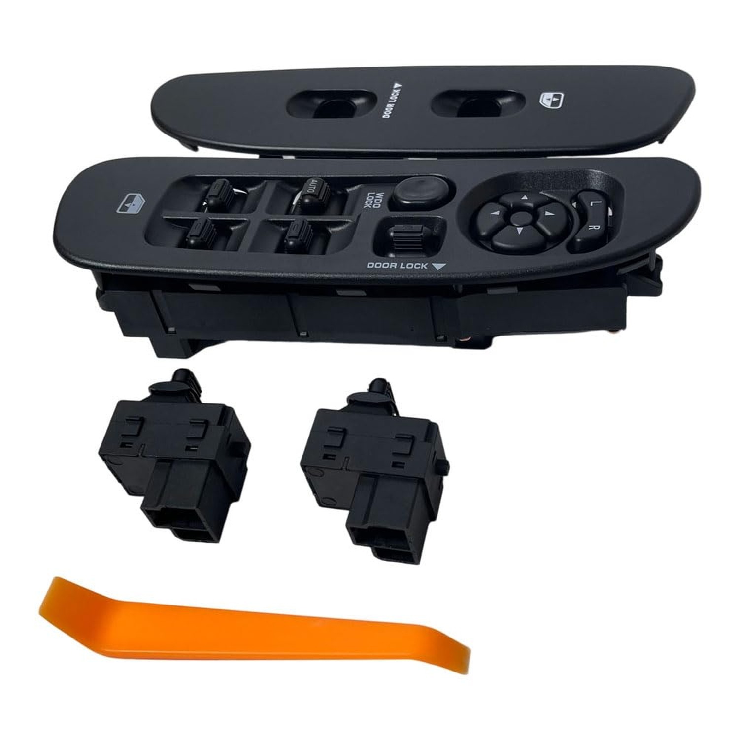 Power Window Master Switch with Bezel Set (Driver&Passenger Side) – Compat