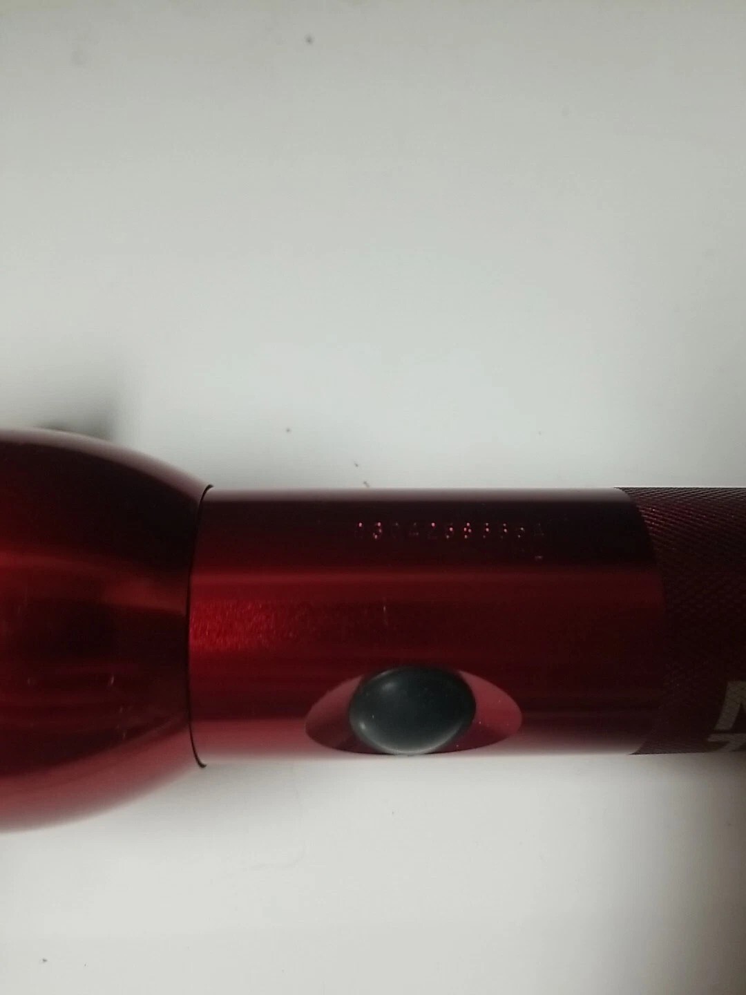 Matco Tool 12″ Mag-lite 3 D Cell Flashlight Red Made In USA **Works Great**