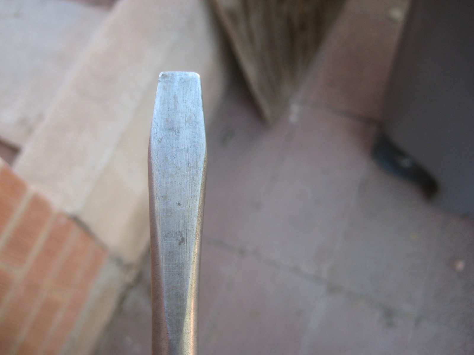 1960s Vintage 3/8″ Tip x 8″ Steel SNAP ON – PAR V * Slotted Screwdriver RG8 USA