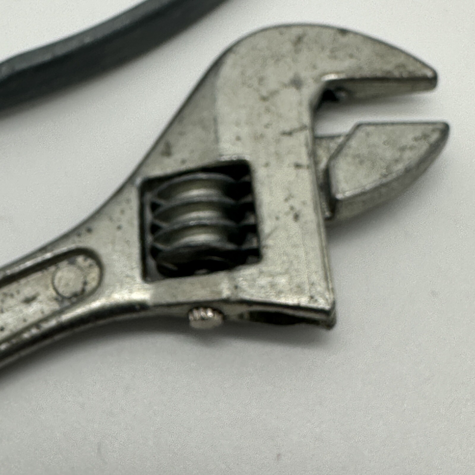 VINTAGE MINI ADJUSTABLE WRENCH & PLIERS ALUMINUM HONG KONG