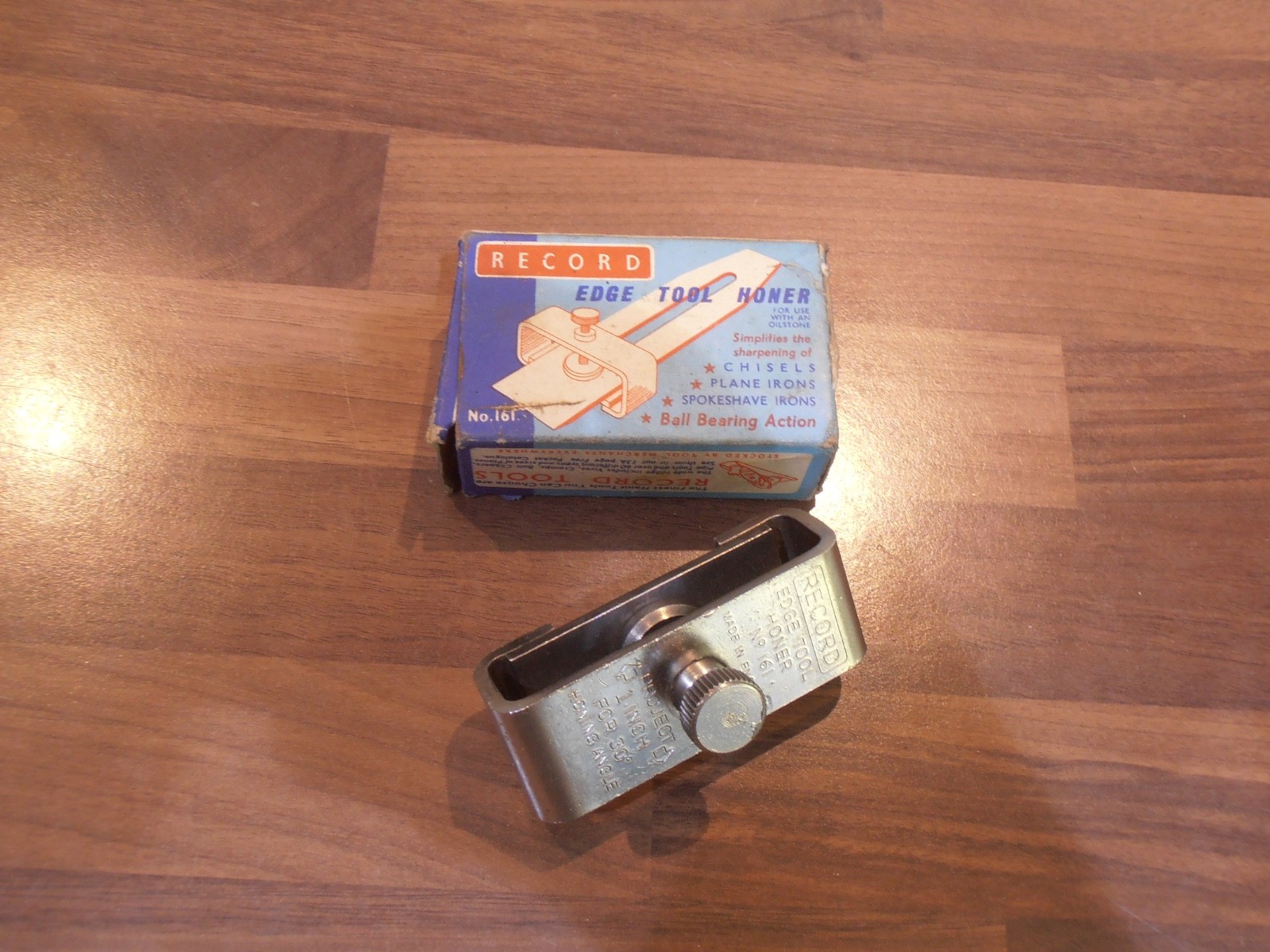 Vintage Record No 161 Edge Tool Honer Boxed