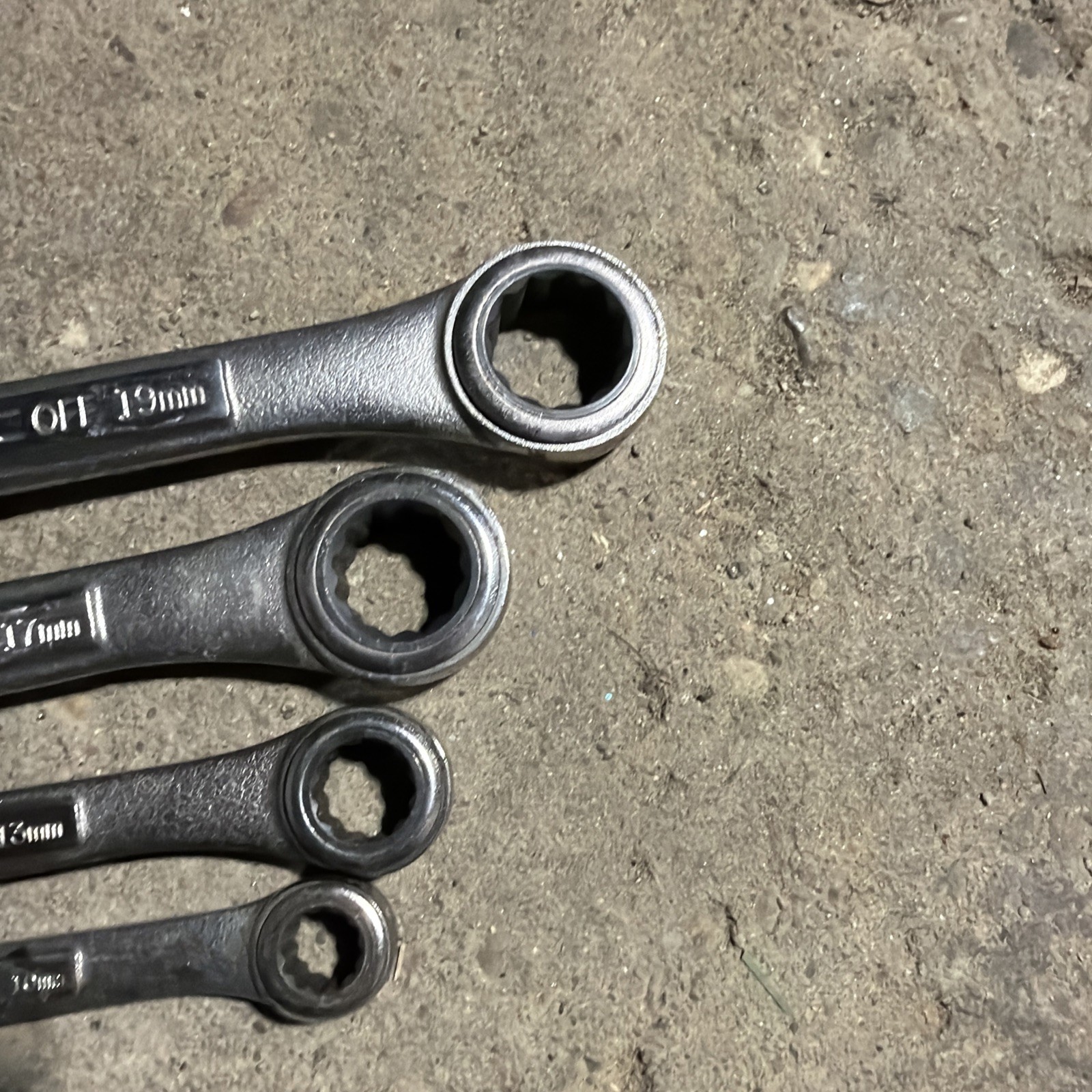 Craftsman Vintage Box End Ratcheting Wrench Set