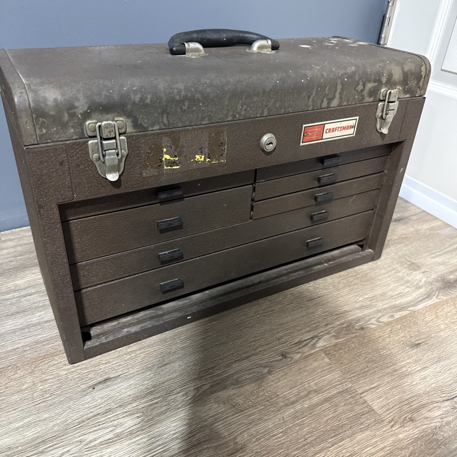 Sears Craftsman Vintage Machinists Tool Box