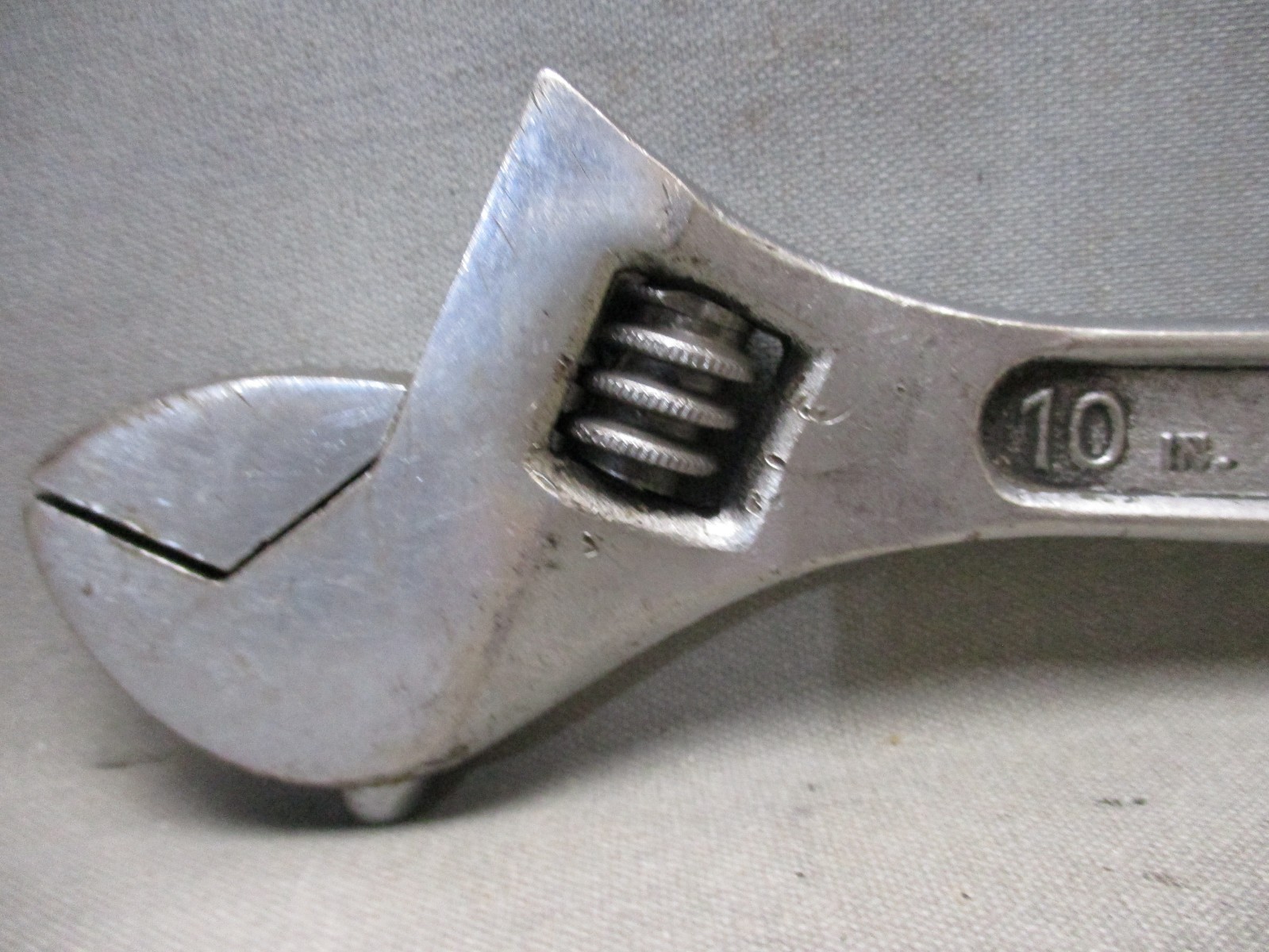 Vintage Diamond Calk Horseshoe Co. 10″ Adjustable Wrench Diamalloy Duluth MN USA