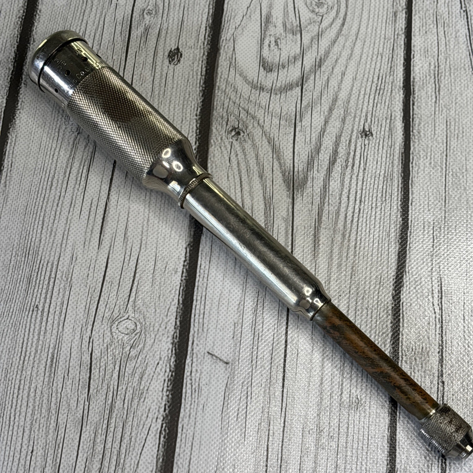 Vintage Millers Falls Automatic Spiral Push Drill 185A (7) Original Drill Point.
