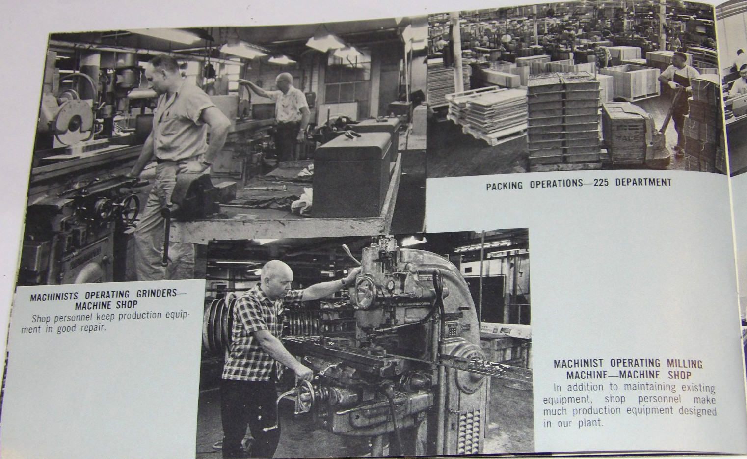VTG 1950s UNION CARBIDE/EVEREADY BATTERY FACTORY BROCHURE W/PICS! CHARLOTTE, NC