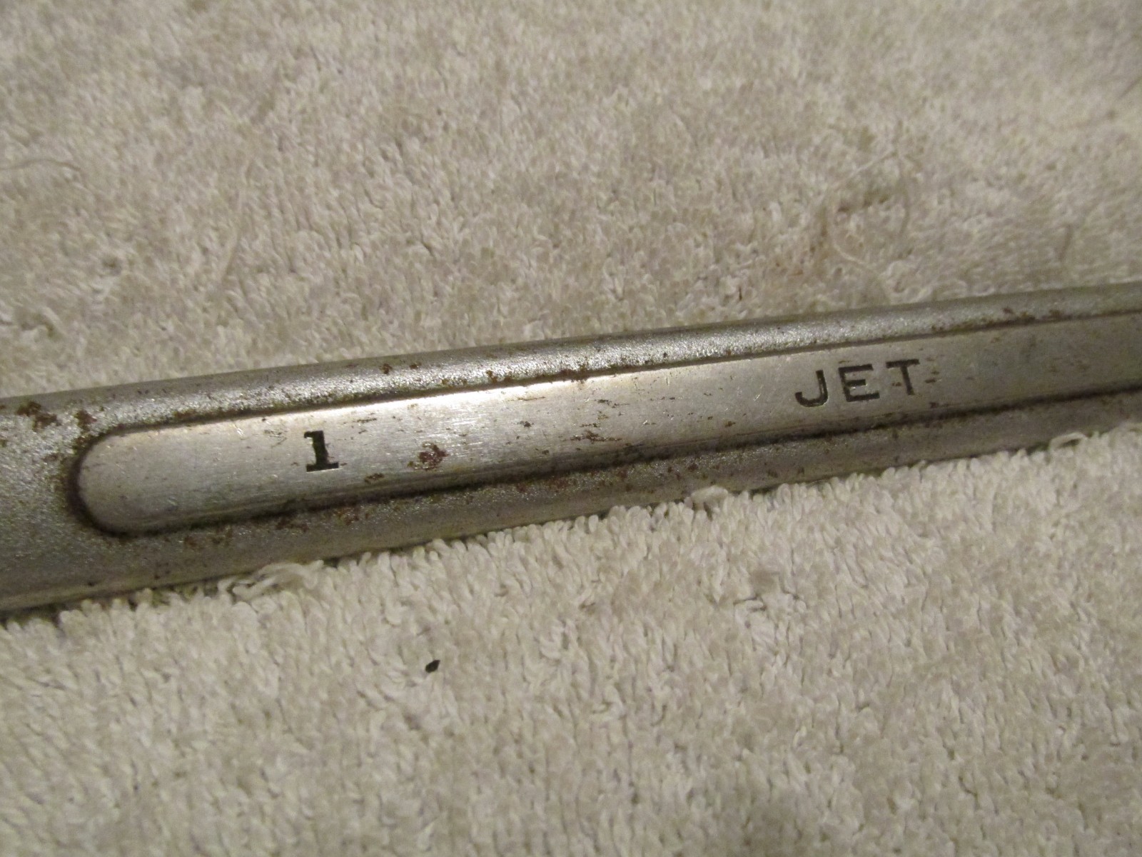 Vintage Heavy duty Combo Wrench Jet Industrial Forged Alloy steel 1″ Japan 13″