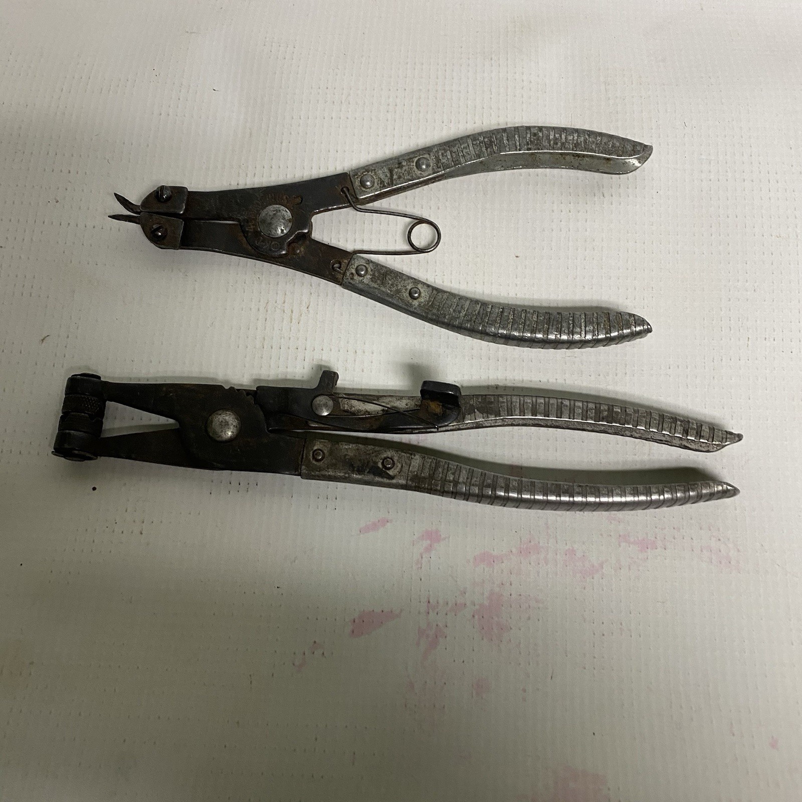 Lot Of 2 KD Tools No.429 & No 446 Pliers Hose Clamp And Snap Ring Tool