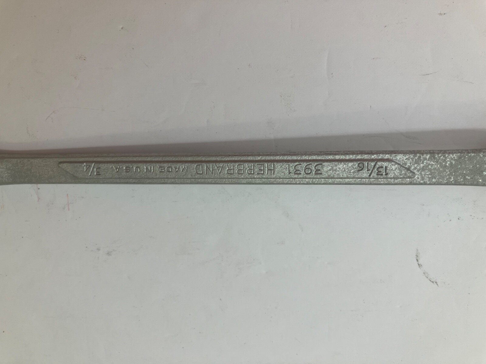 NOS! VINTAGE HERBRAND 13/16″ X 3/4″ BOX END WRENCH, No. 3931, USA
