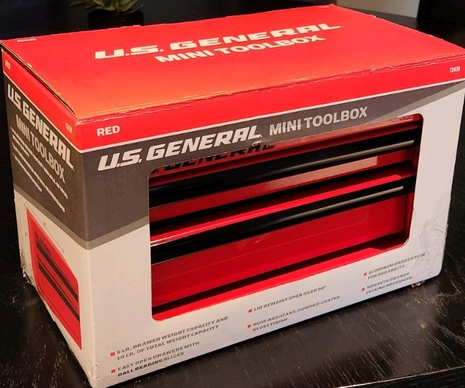 US General Mini Toolbox [RED]