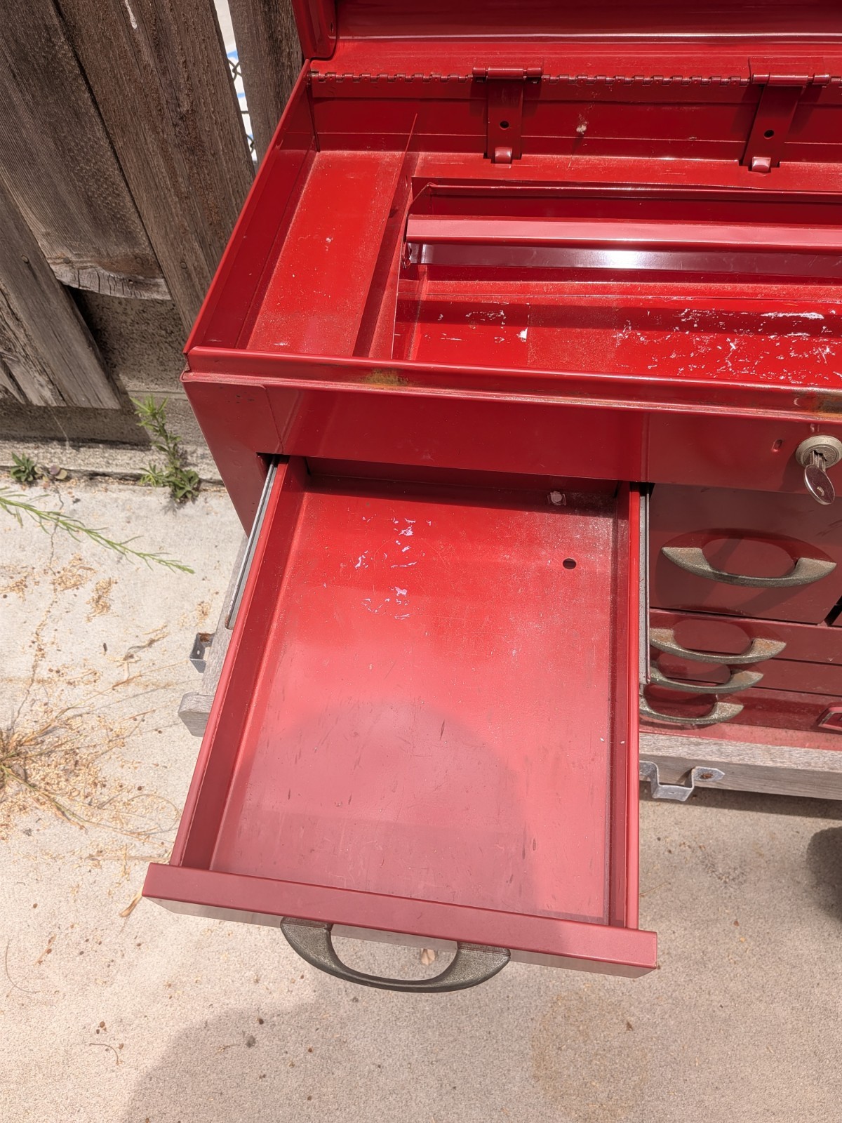 Proto Professional 10 Drawer Vintage Tool Box With Keys