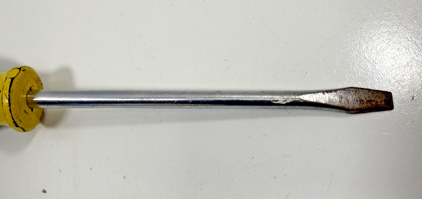 Stanley Flat Head Screwdriver No. 66-206 USA