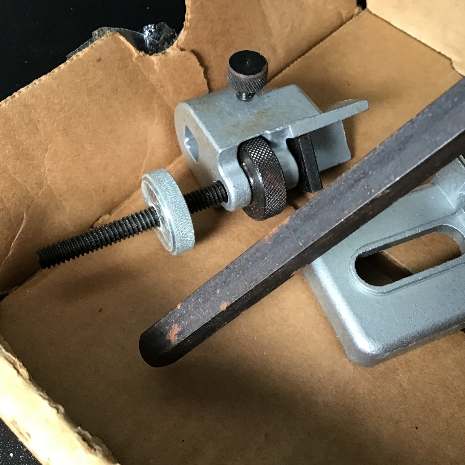 General Drill Bit Grinding Attachment 825 w/Orig Box/Manual Made in USA Vintage