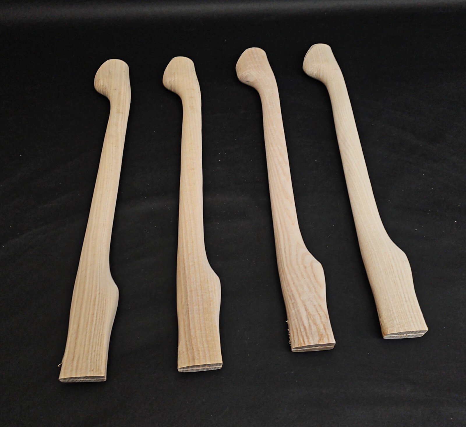 Lot of 4 pcs 19,7″ ( 500 mm ) Replacement Axe Handle blank, hand Crafted